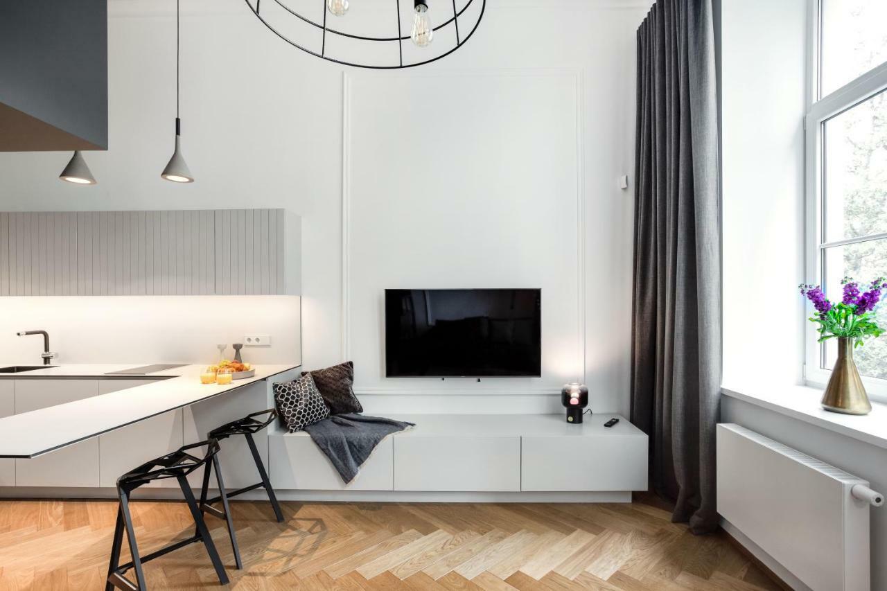 Telegrafas Lofts Centre Of Kaunas By Strazdo Telegrafas Apartman Kültér fotó