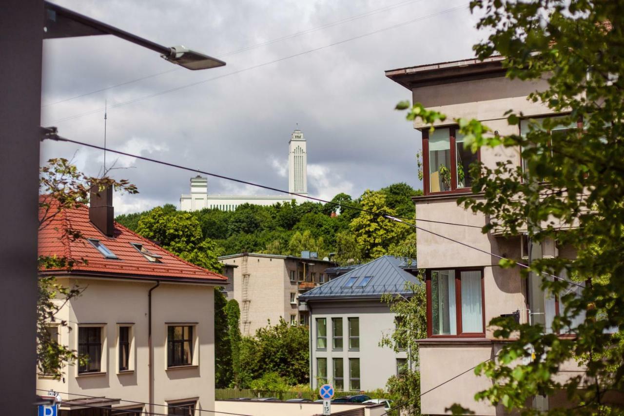 Telegrafas Lofts Centre Of Kaunas By Strazdo Telegrafas Apartman Kültér fotó